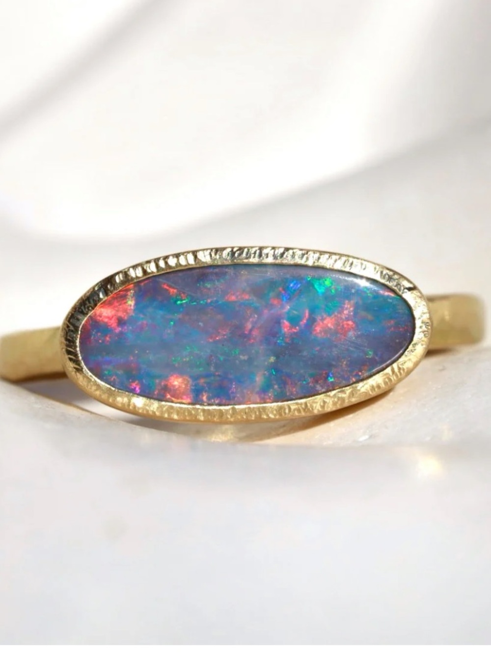 Amelia Perry 18k Gold Opal Ring